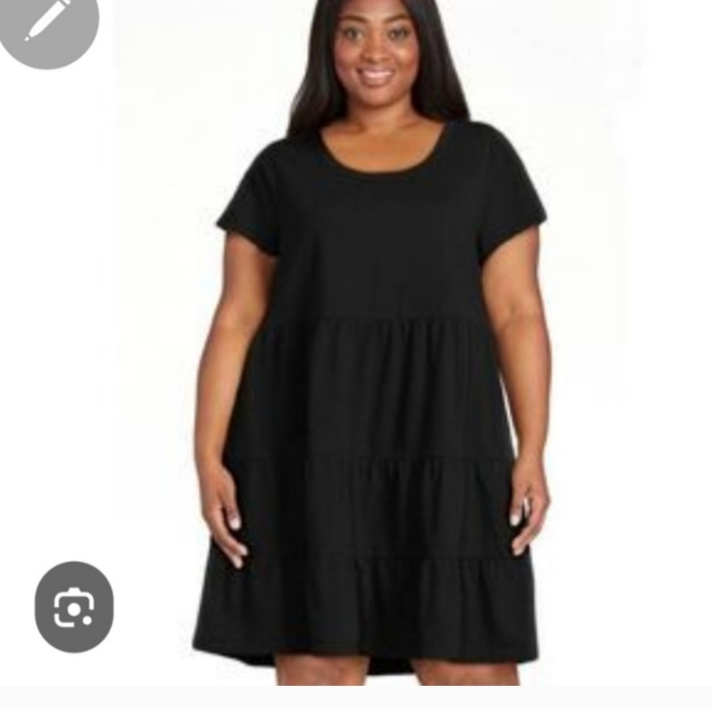 Elegant Black Women's Dress Sz XL